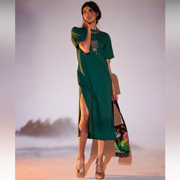 RW&CO Emerald Tshirt Dress - Picture 3 of 5